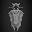 LeonaShieldFrontalBase.jpg League of Legends Leona Shield of Daybreak for Cosplay