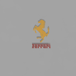 FERRARI-v1.png STL file FERRARI LOGO・3D print model to download