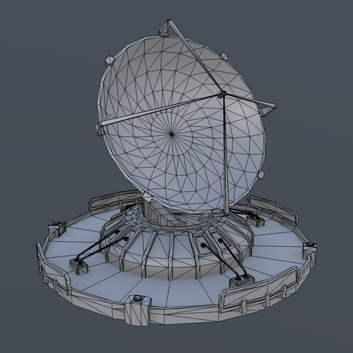 OBJ file Radar 🔫 ・3D printable model to download・Cults