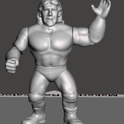 tito-santans.png Archivo OBJ wwf wwe aew ecw wcw・Modelo de impresión 3D para descargar
