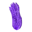 tail.stl Zinogre - Jinouga - Monster Hunter - 3D Fan Art -
