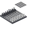 Chess_Board_V2_1.98.jpg Cube Chess Board - Printable 3d model - STL files - Type 2