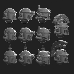 trencher2.png Trencher helmets set A