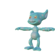 render15.png Goblin monster with patches in TPose