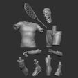 Preview_22.jpg Roger Federer 3D Printable 3