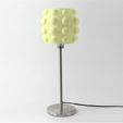 1_SJAS4JHUXX.jpg Fichier STL gratuit Lampe de table à bulle - Tambour・Objet imprimable en 3D à télécharger