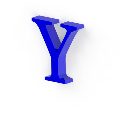 Download free STL file Letter Y • 3D printable template ・ Cults