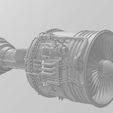 jet-4.jpg aircraft turbofan engine model 2