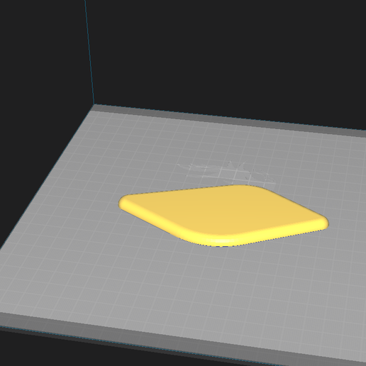 megane 3 headlight washer nozzle cover 3D model