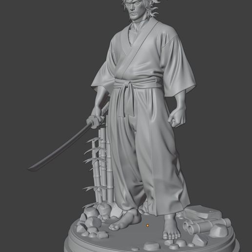 Mushashi and DojoBoy STLs ready to 3D print and DIY x2 heads, x2 bases