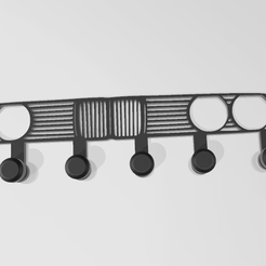 e30key1.png Archivo 3D E30 Gancho/colgador para llaves・Modelo imprimible en 3D para descargar