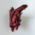 IMG_8846.jpg Gargoyle Corbel Shelf Bracket – Gothic Wall Shelf Support, Hangable Gargoyle Decor