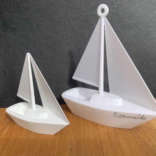 Sailboat – With & Without Hanging Loop