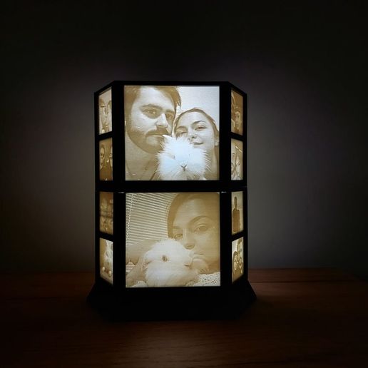 251359741_411521540551963_5339095981855533033_n.jpg Hexagonal Rotating Lithophane Lamp