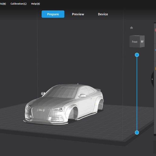 🚗 Audi Rs5 LB Works・ STL File for 3D printing・Cults