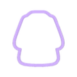 4.stl 🛁 BATH ROBE COOKIE CUTTER | ROBE SHAPE | BATHROOM & SPA THEME | STL FILE BUNDLE