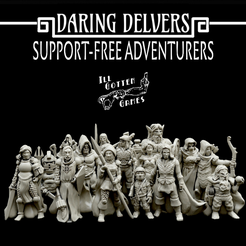 FFD.png Бесплатный STL файл Daring Delvers: Support Free Adventurers・3D-печатный объект для загрузки