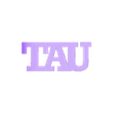 Text Flip - Tau.stl Перелистывание текста - греческий алфавит в комплекте