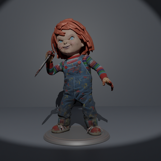 🧒 Chucky・ 3D File for 3D printing・Cults