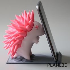 phone-stand-new01.jpg STL-Datei Telefonständer, Telefonhalterung, süß kostenlos・Vorlage für 3D-Drucker zum herunterladen