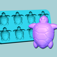t.png Jelly Candy Molding Turtle - Gummy Mould