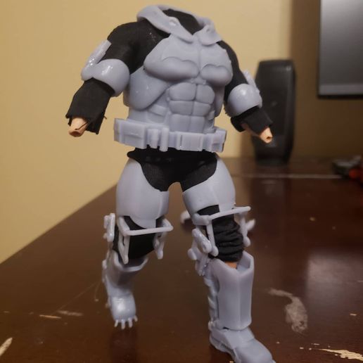 Inspired Batman XE Suit 1:12 Vtoys Body 3D model