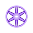 HEXASTAR_NARROW.stl Carisma GT24 Custom Rims
