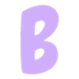 B (1).stl Universal Light Letters A-Z 0-9