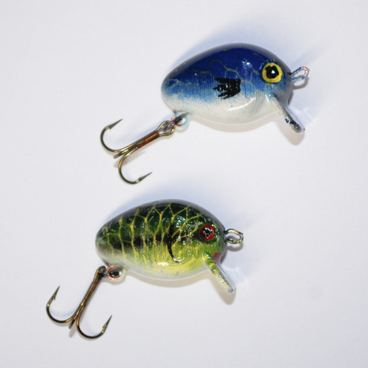 Ultralight Crankbait Lure 3D model