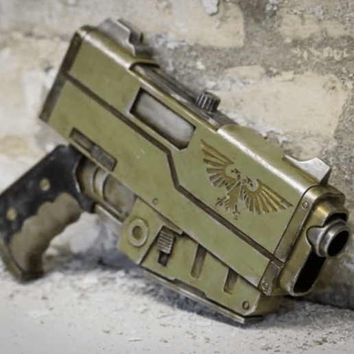 Warhammer 40K HANDGUN 3D model