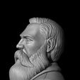 4.jpg Friedrich Engels 3D Model Sculpture