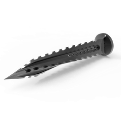 untitled.99.png Бесплатный STL файл JagdKommando Knife screw together PROP・Объект для скачивания и 3D печати
