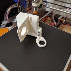 IMG_20160520_120434.jpg Free 3D file 18mm sensor mount for E3D Titan Extruder・3D print design to download