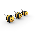 2.png Low Poly Bee Cartoon Expressions - Happy, Sad, Angry