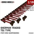 16002-04.jpg 1/16 M4 SHERMAN VVSS TRACKS - T51 TYPE - DM16002