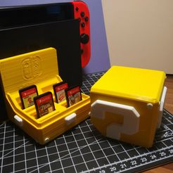 IMG_20210203_1729455.jpg STL file Nintendo Switch Game Card Storage・Template to download and 3D print