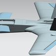 2121121.PNG 3D printed RC aircraft model, CF-10C 'Dart' Enhanced version