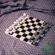 Colllapsed-Chess-Set.jpg Telescoping Chess Set Case/Board (No Pieces)