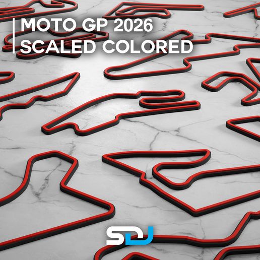 Moto GP 2026 - Scaled Colored
