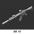 2.jpg weapon gun SR 47 -figure 1/12 1/6