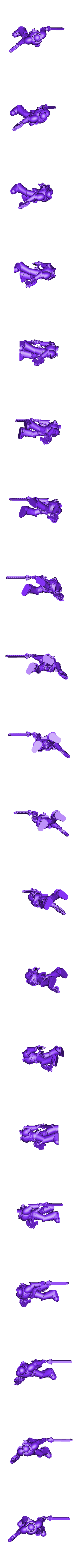 body_and_arms.stl Железный воин кочевников