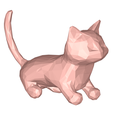 model.png Cat Low Poly