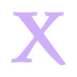 X.stl PIXAR Text Logo + Luxo Lamp