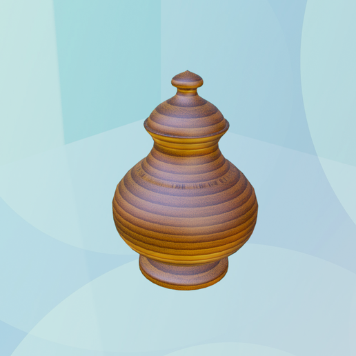 4.png Modelo de tarro en 3D