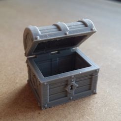 cf2f1fe2030bf51446c7a6dd8069a6a9_display_large.jpg Free STL file Chest with open Lid・3D printing design to download