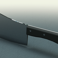 Binder1_Page_01.png Meat Cleaver Knife with Plastic Handle