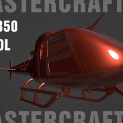 1.jpg Fichier STL gratuit Eurocopter AS350 Ecureuil (Hélicoptère RC 470L)・Modèle pour impression 3D à télécharger