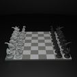 Dino_chess_22.jpg Cute dinosaur chess pieces set