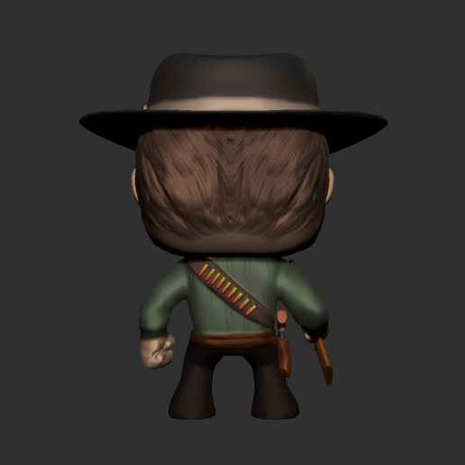STL file Red Dead Redemption 2 - Arthur Morgan・3D printable model to ...