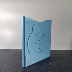 STL file Kindle Oasis Finger Holder, Easy holding for bed reading 🏜️・3D  printing design to download・Cults